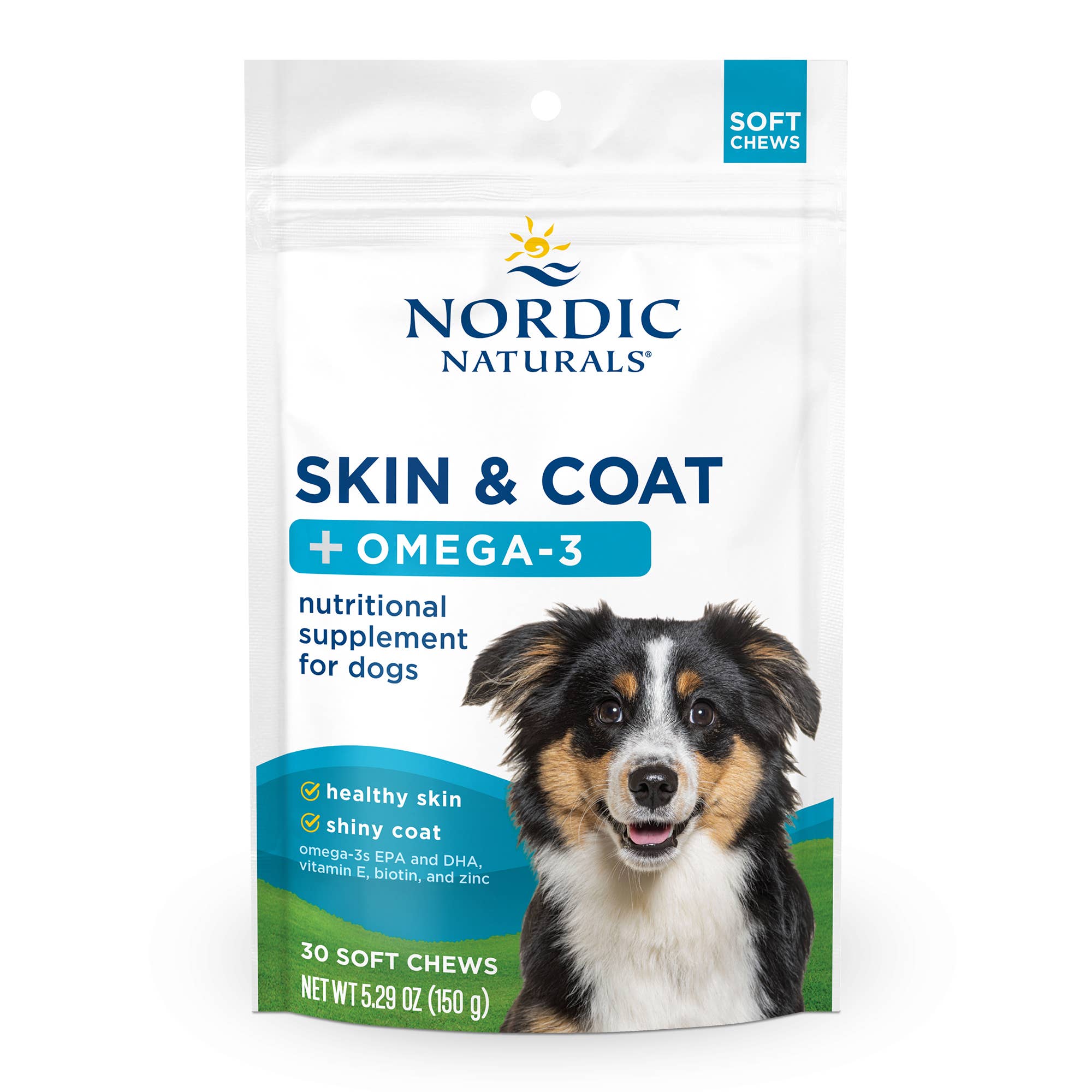 Skin & Coat + Omega 3 Soft Chews for Dogs