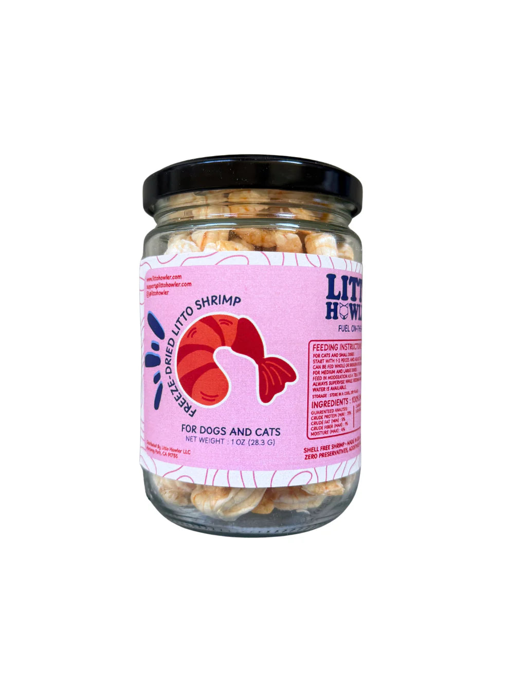 Freeze-Dried Litto Shrimp