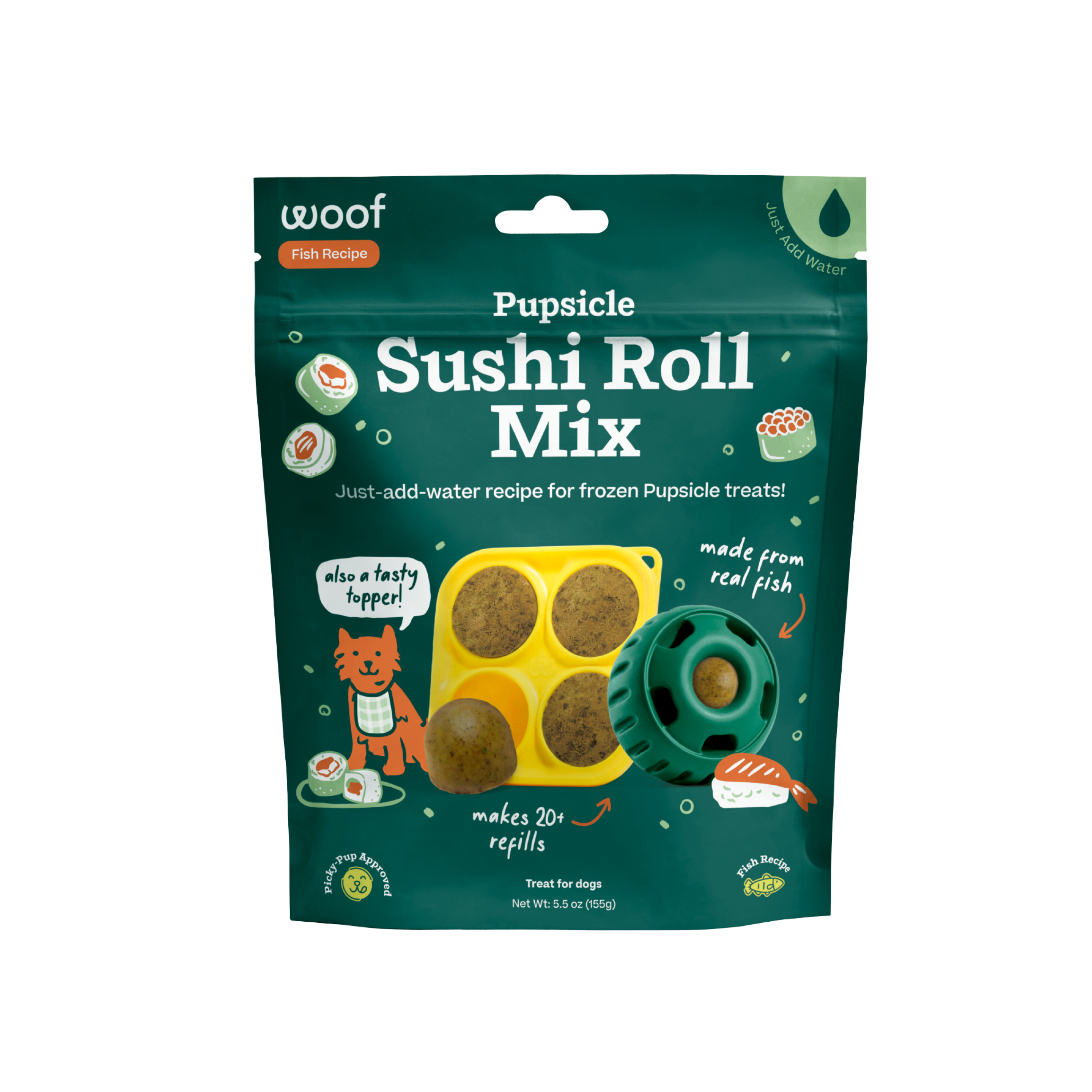 Pupsicle Treat Mix - Sushi Roll