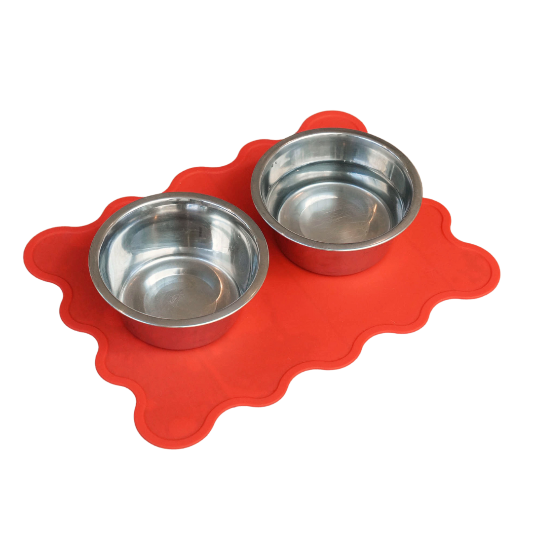 The Fritz Dog Bowl Mat