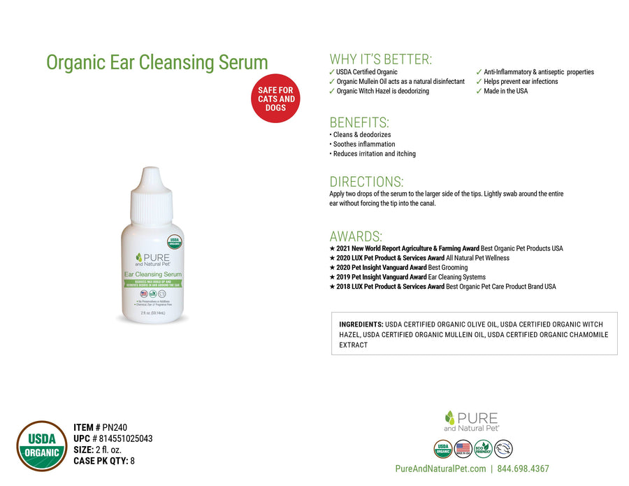 Ear Cleansing Serum for Dogs