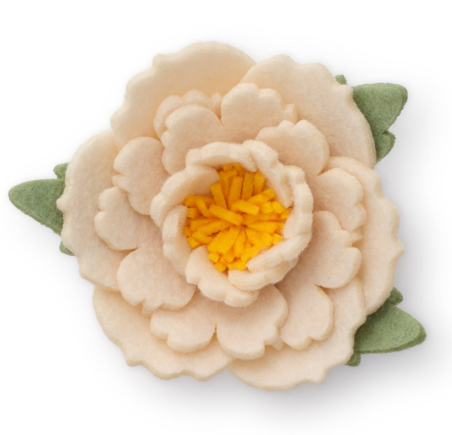 Peony Dog Collar Flower