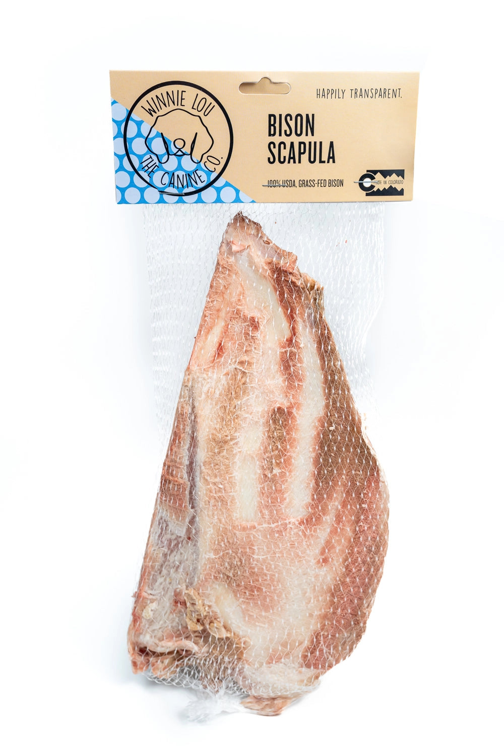 Bison Scapula Dog Chew