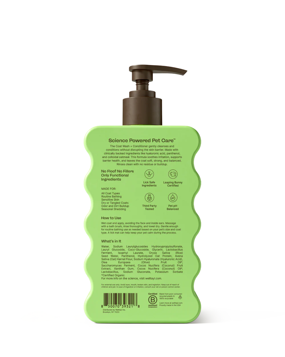 Pet Coat Wash + Conditioner