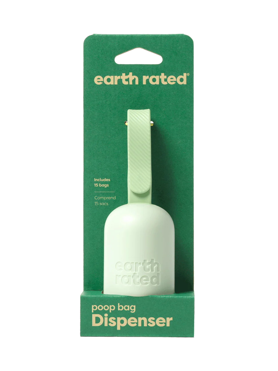 Poop Bag Dispenser with 15 Bags