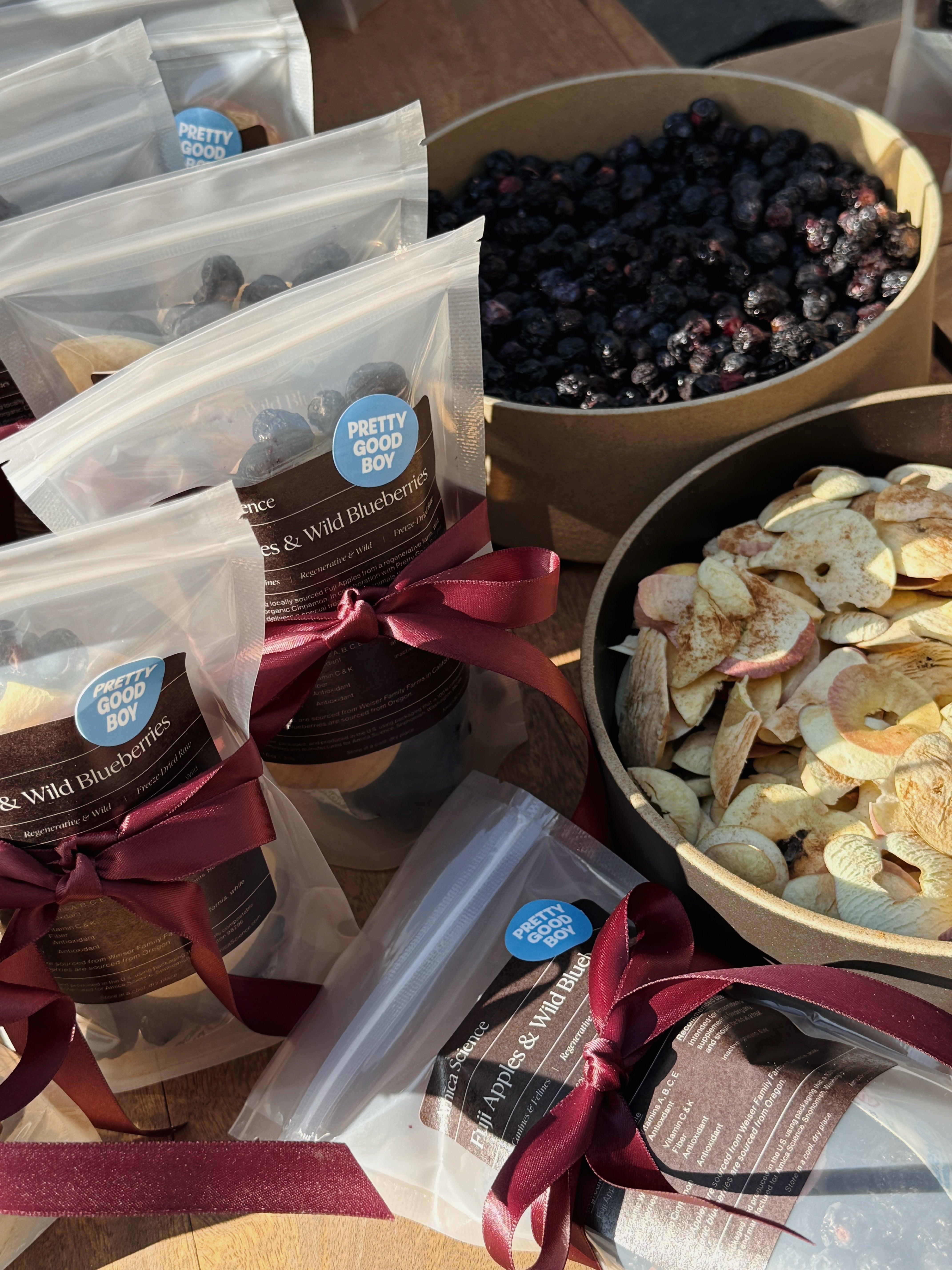 Fuji Apples & Wild Blueberries - Amica Science x Pretty Good Boy Collab Pack