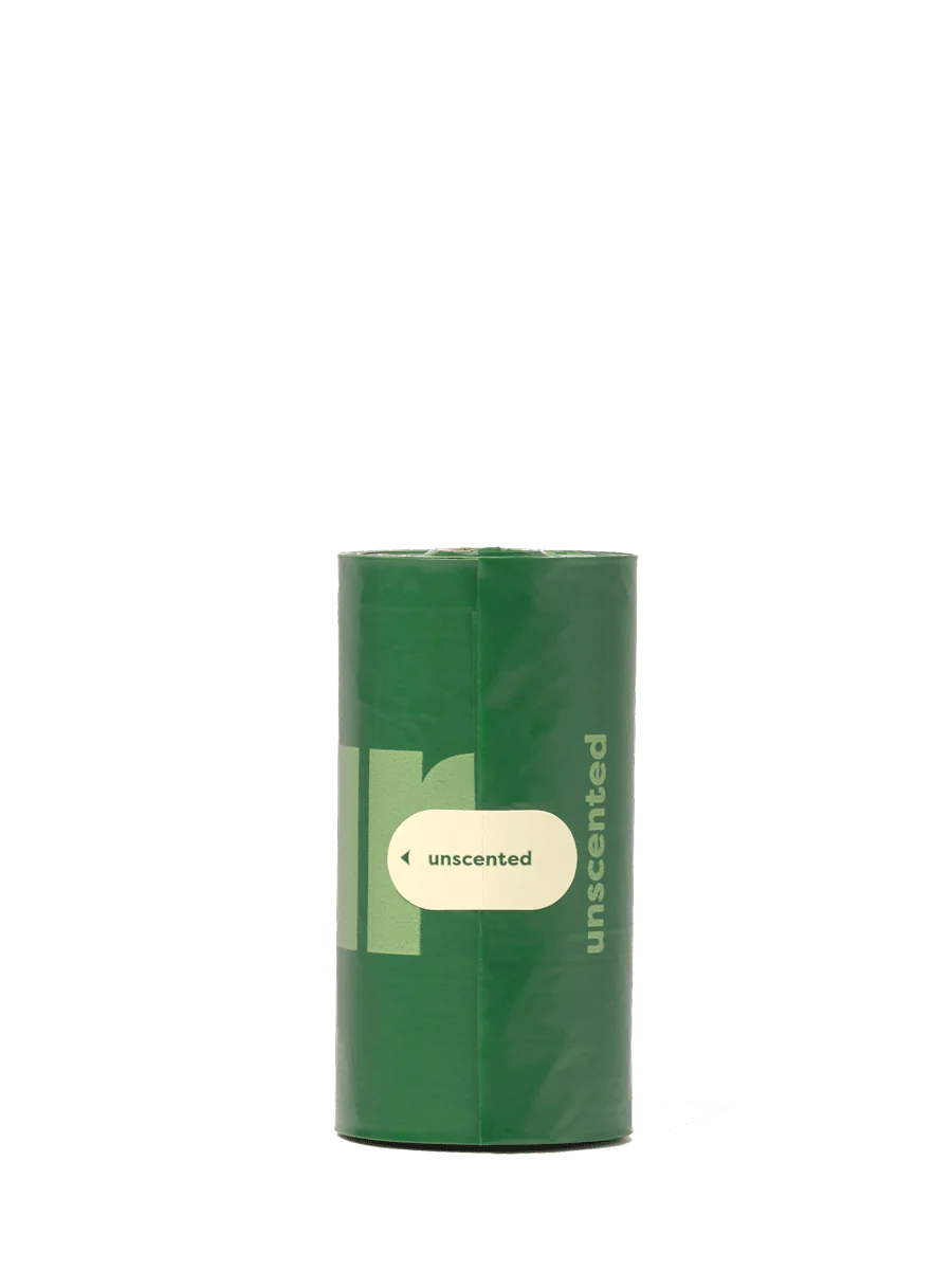 Poop Bag Dispenser with 15 Bags