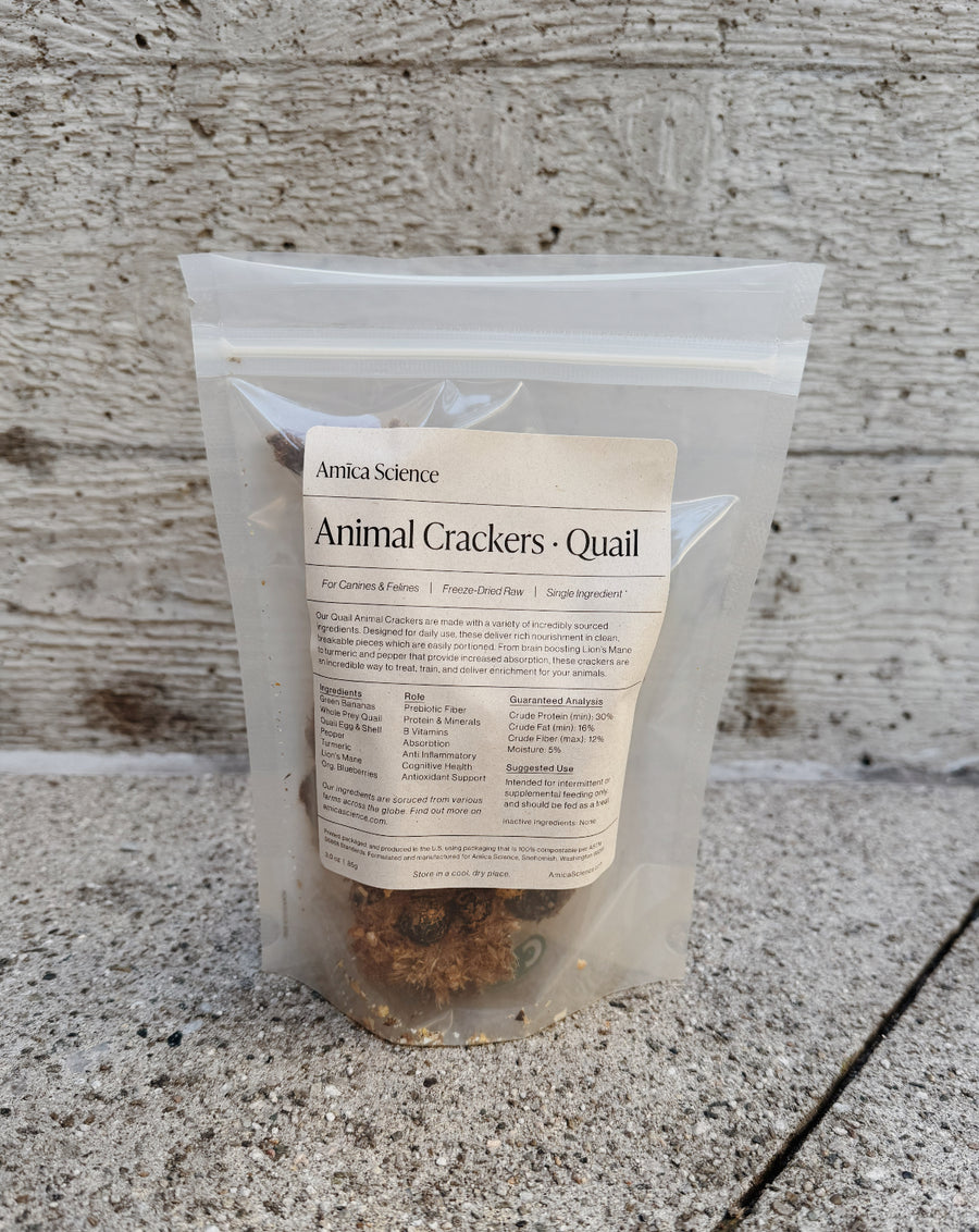 Animal Crackers - Whole Prey Quail