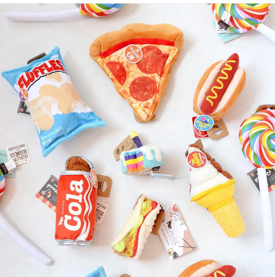 Snack Attack Fluffles Chips Toy