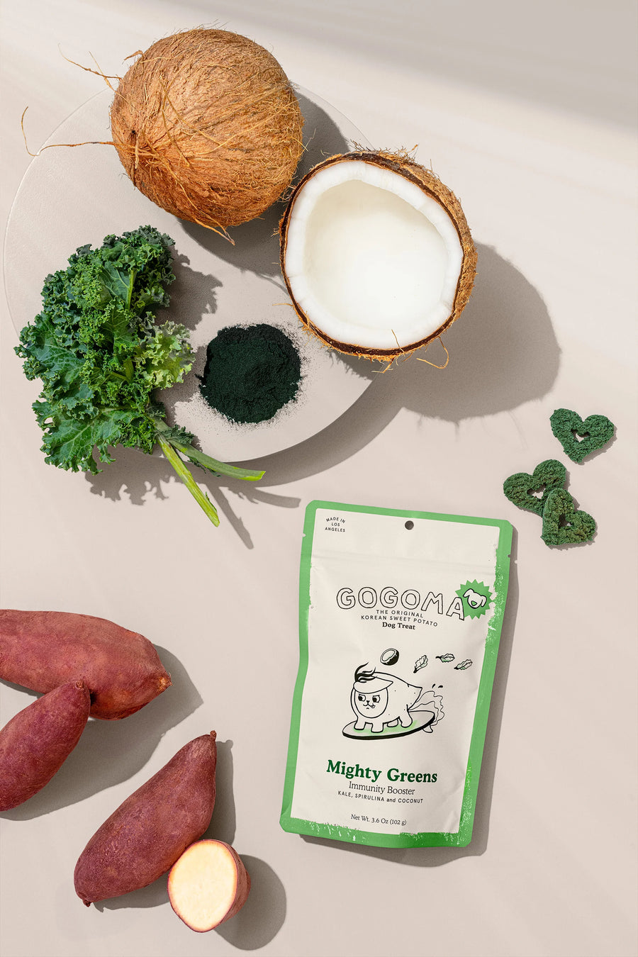 Mighty Greens Immunity Booster Dog Treats