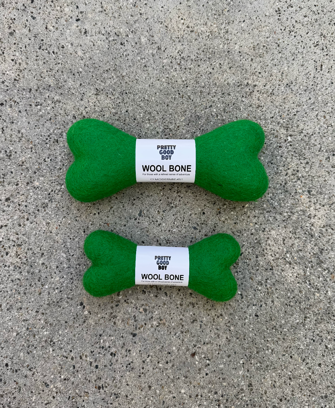Pretty Good Boy Woolbone Dog Toy