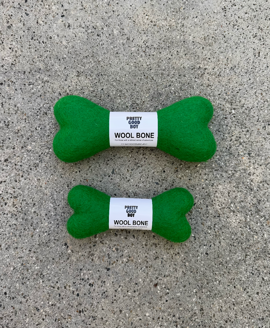 Pretty Good Boy Woolbone Dog Toy