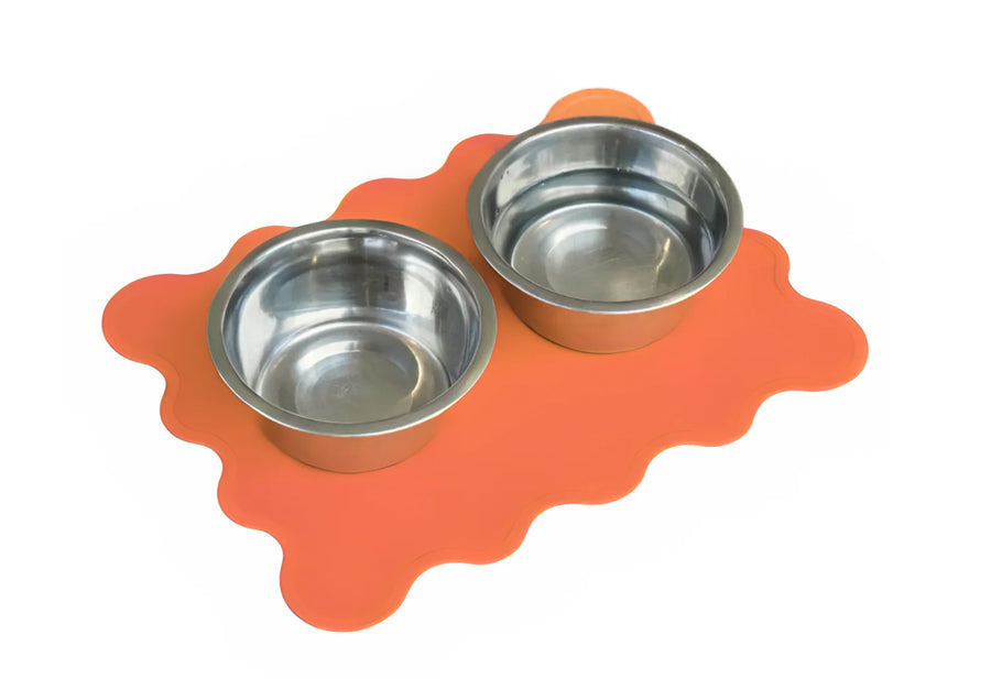 The Fritz Dog Bowl Mat
