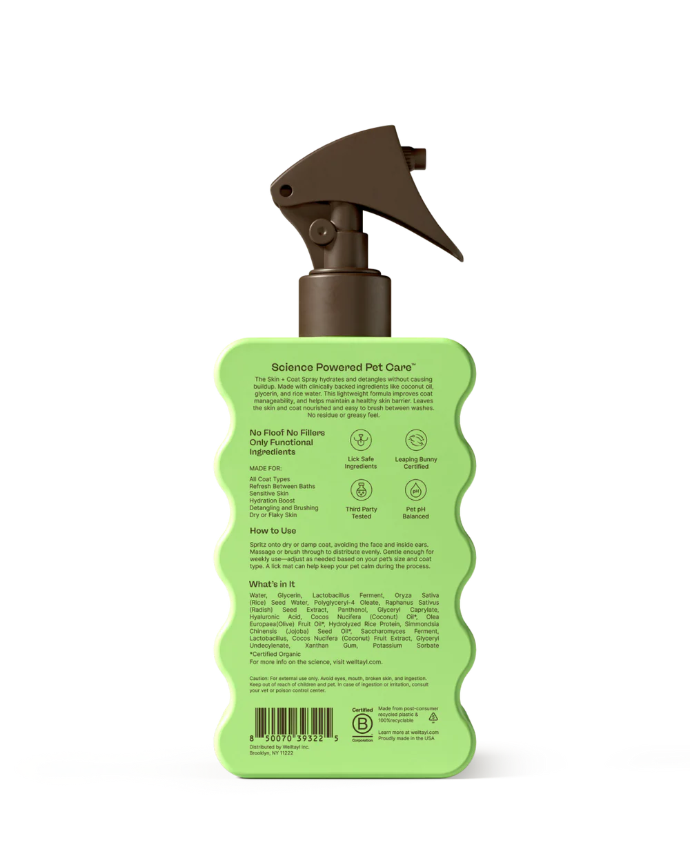 Pet Skin + Coat Spray