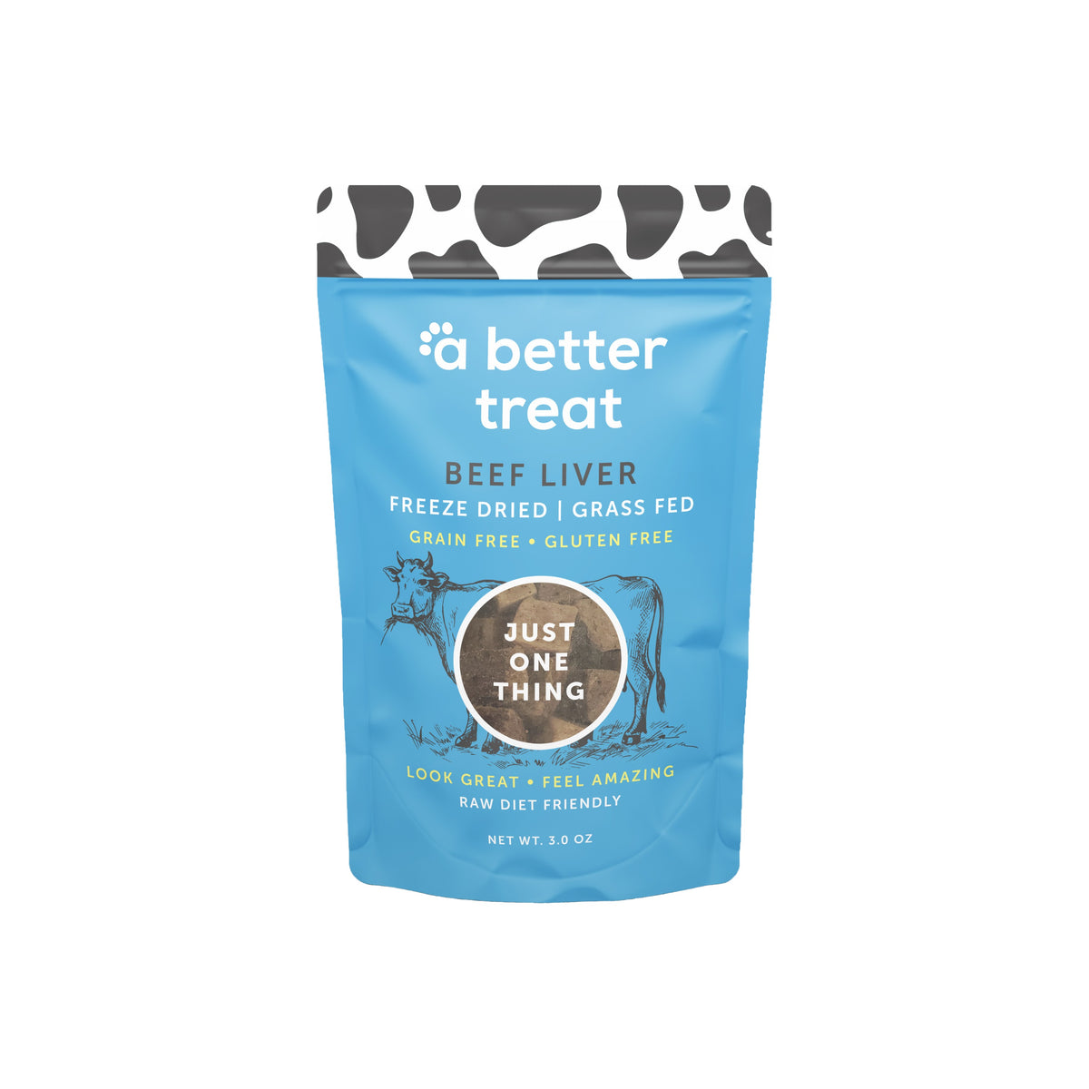 Freeze Dried Grass Fed Beef Liver Dog and Cat Treats