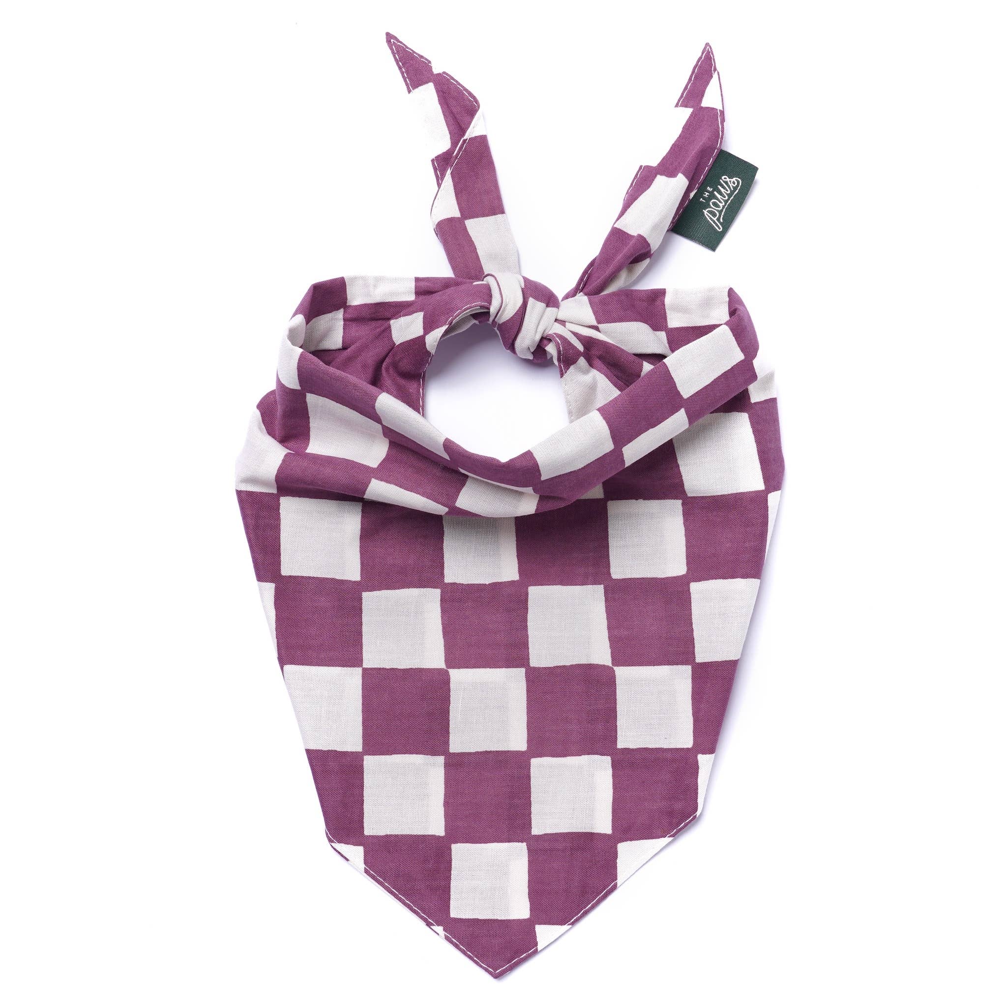 Plum Dog Bandana