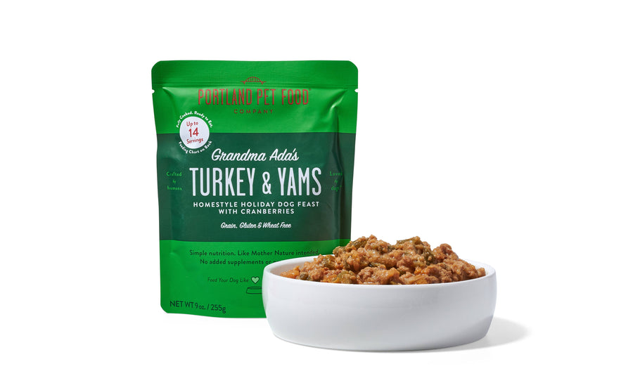 Grandma Ada's Turkey & Yams Human Grade Fresh Pouch