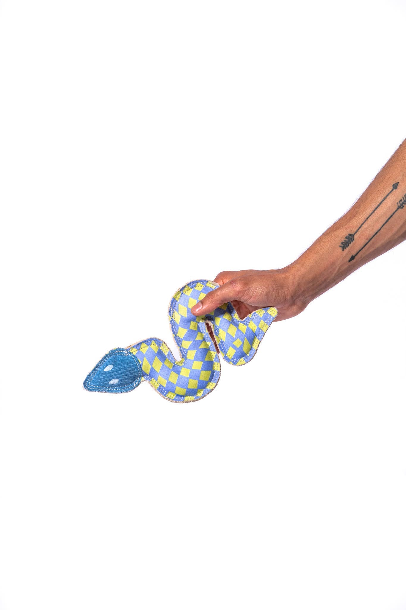 Canvas Sidewinder Dog Toy