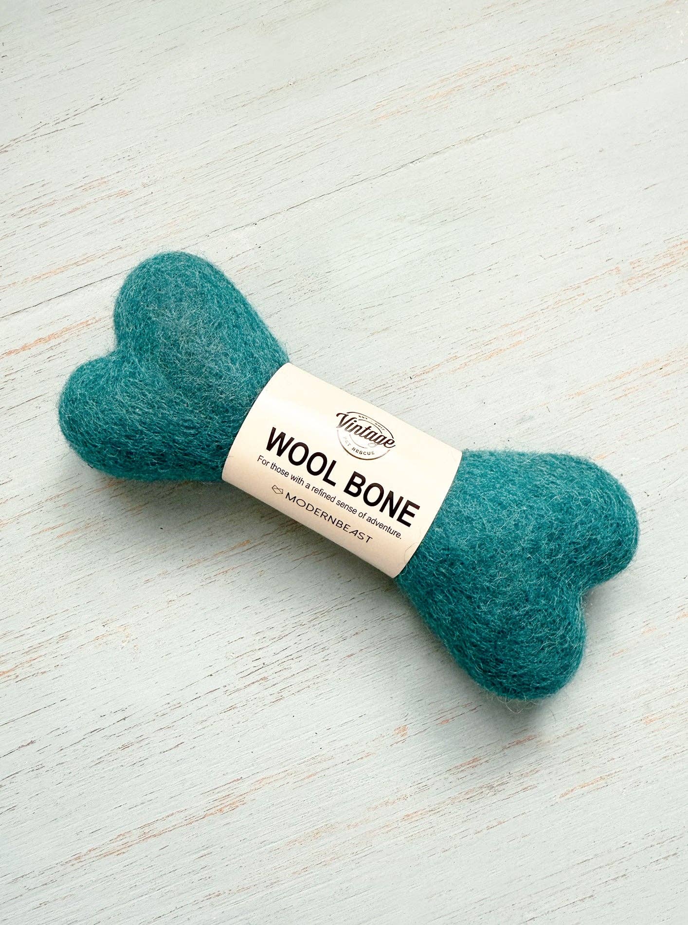 Vintage Pet Rescue Woolbone Dog Toy