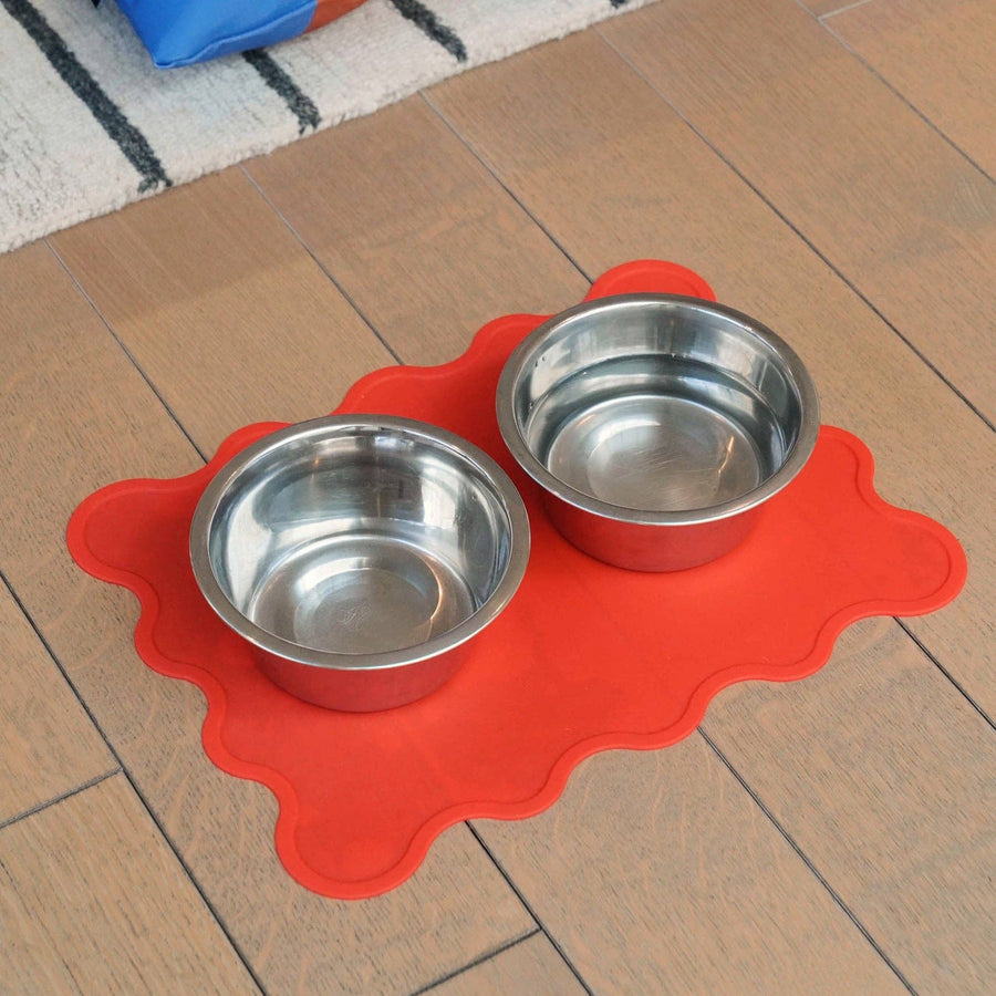 The Fritz Dog Bowl Mat