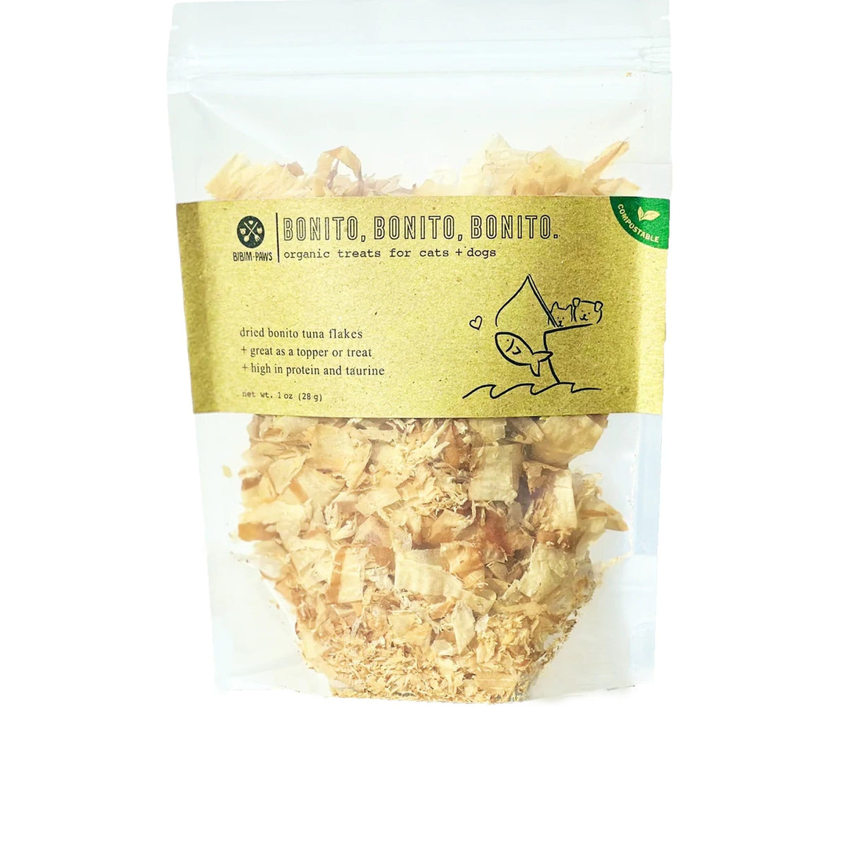 Bonito, Bonito, Bonito - Tuna Flakes for Cats + Dogs