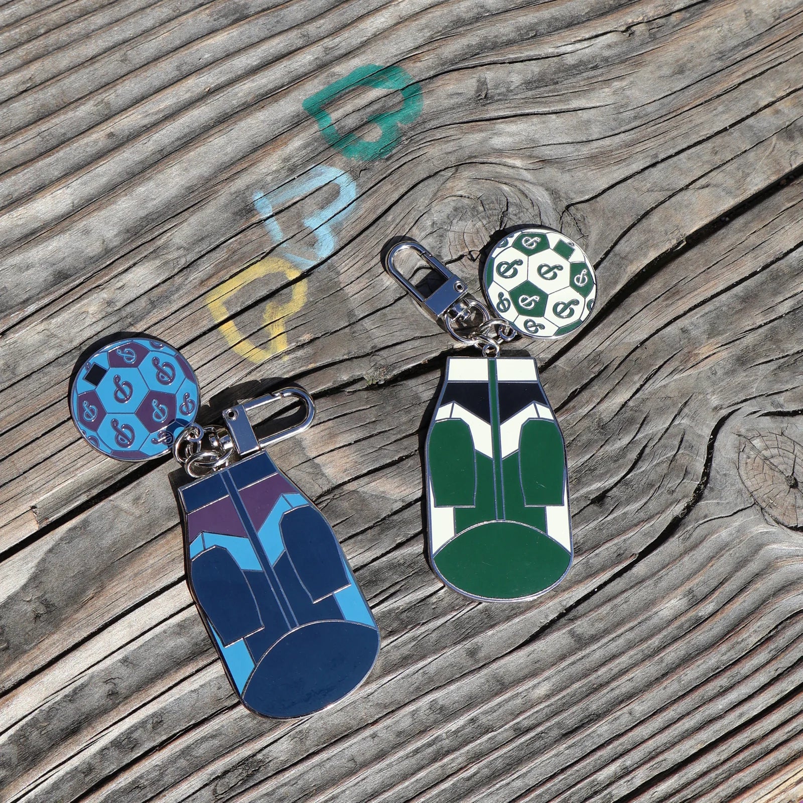 Block Party Keychain