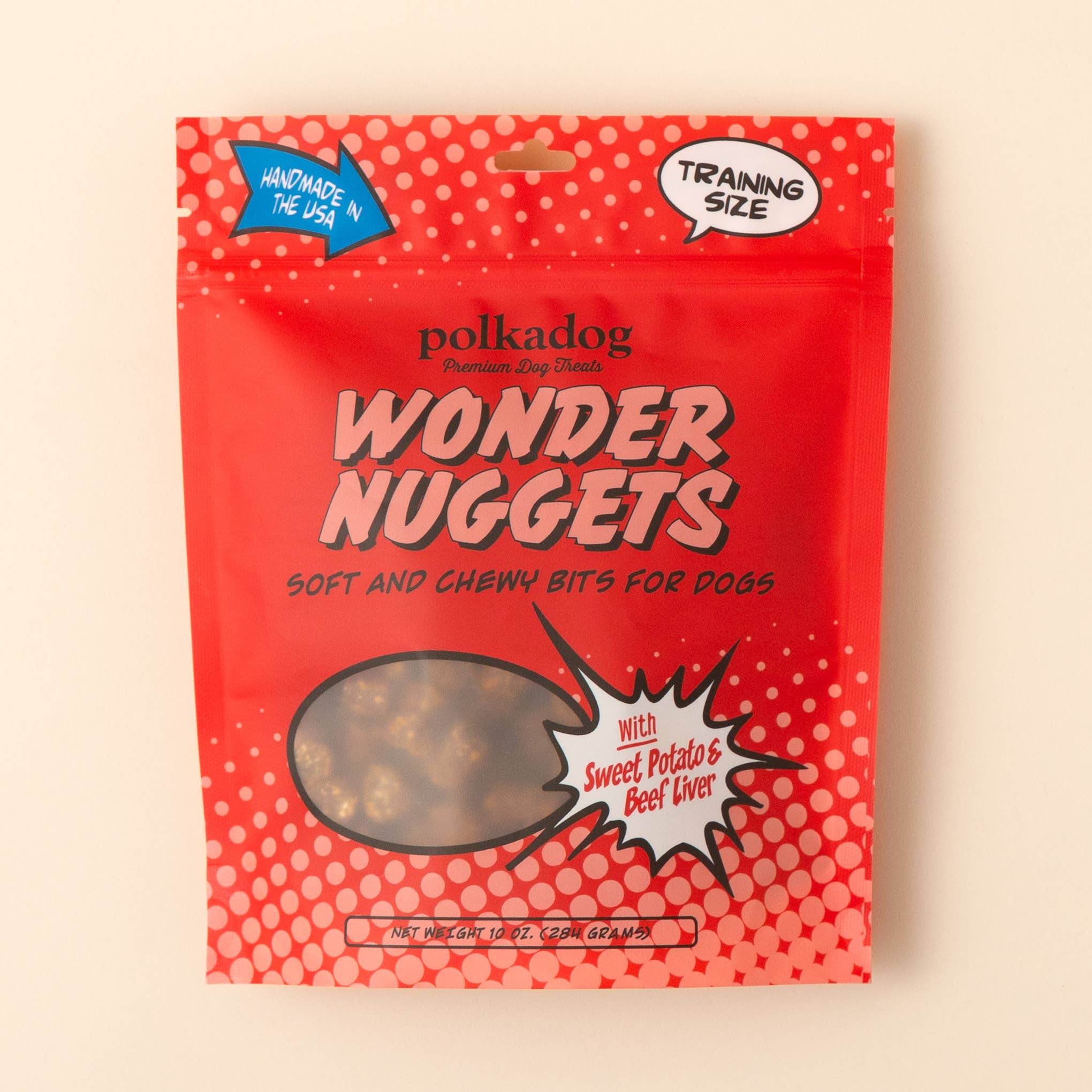 Wonder Nuggets - Sweet Potato & Beef Dog Treats