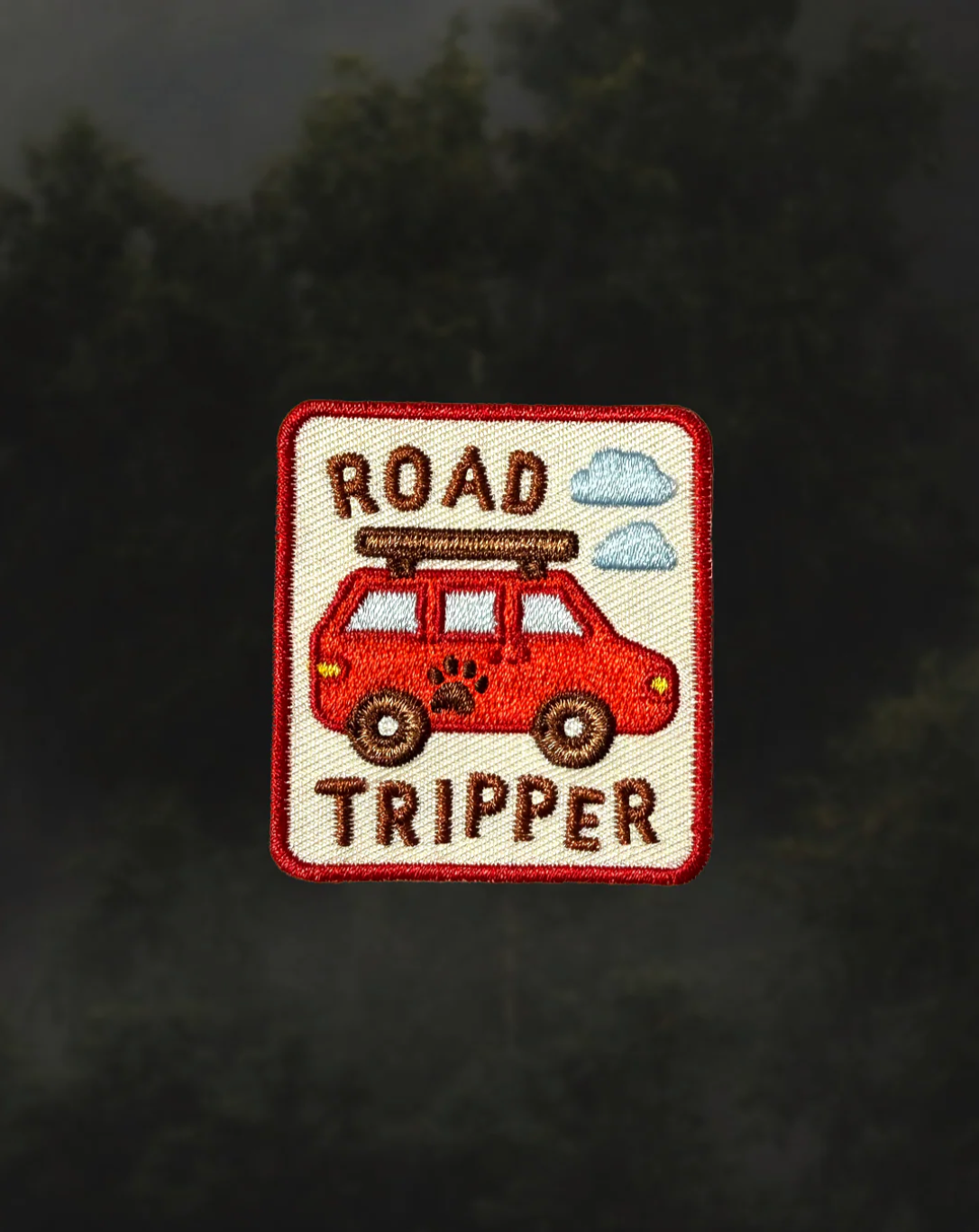 Road Tripper Iron-on Patch for Dogs and Cats