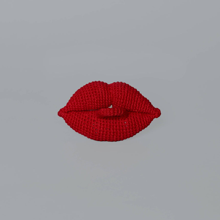 Cotton Crochet Lips
