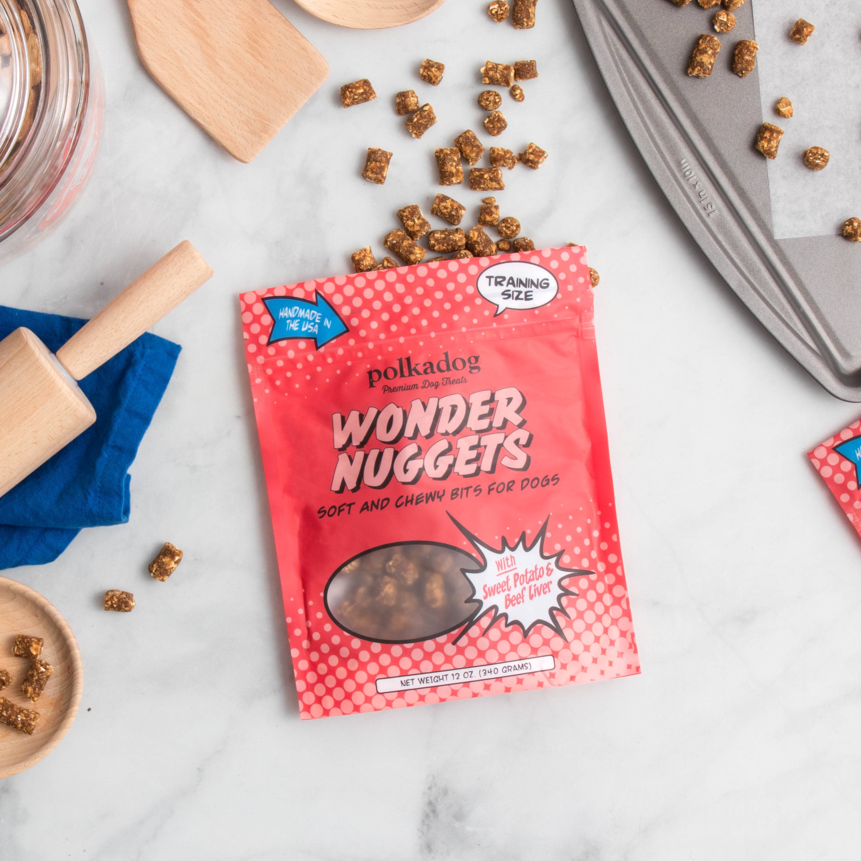 Wonder Nuggets - Sweet Potato & Beef Dog Treats