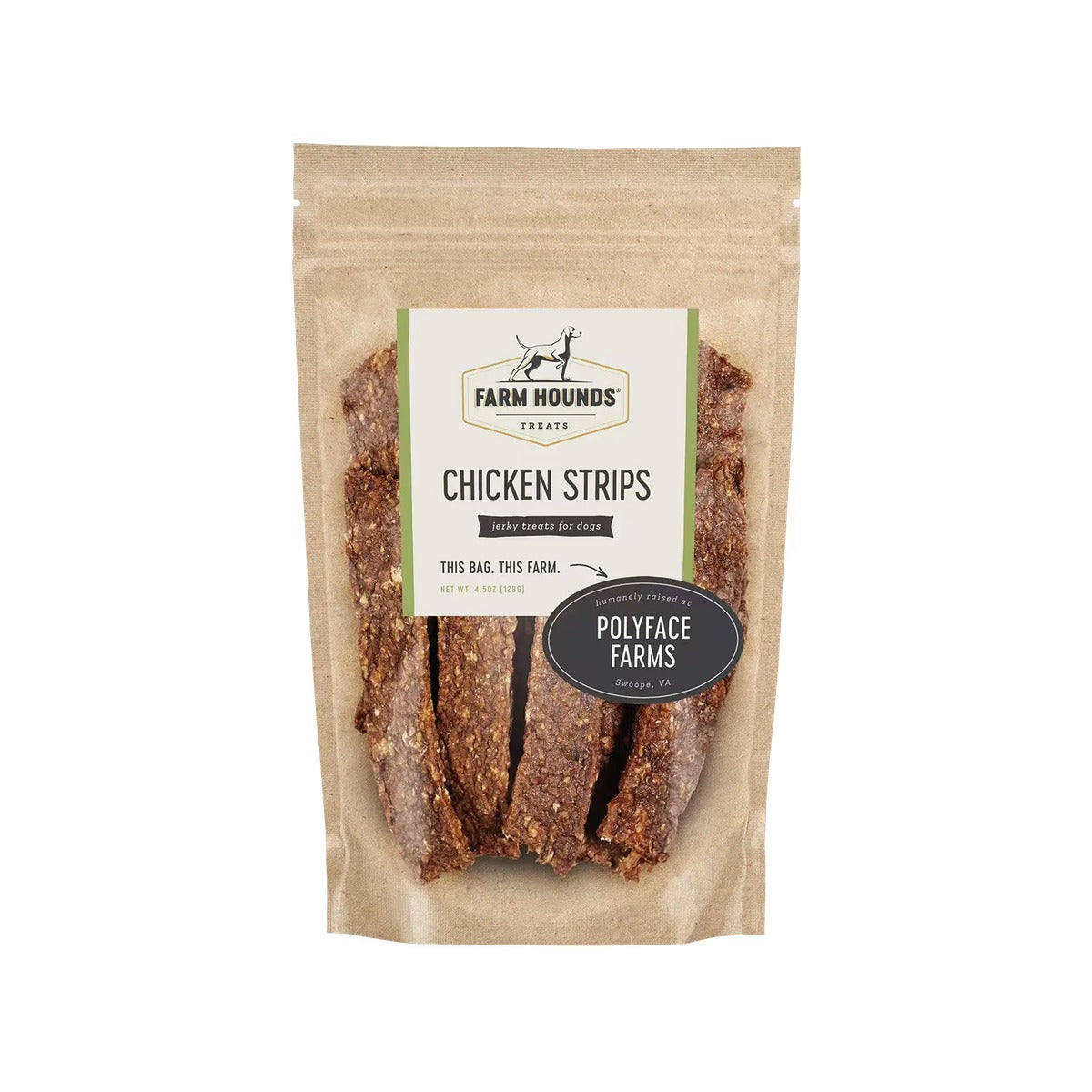 Farm Hounds Chicken Strips bag front