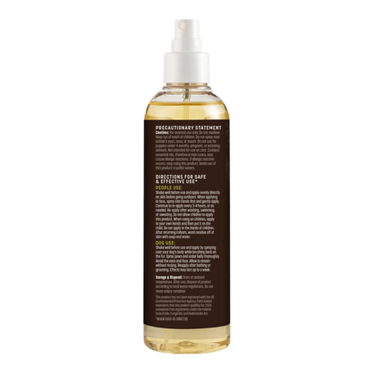 Flea & Tick Herbal Bug Spray for Dogs & People