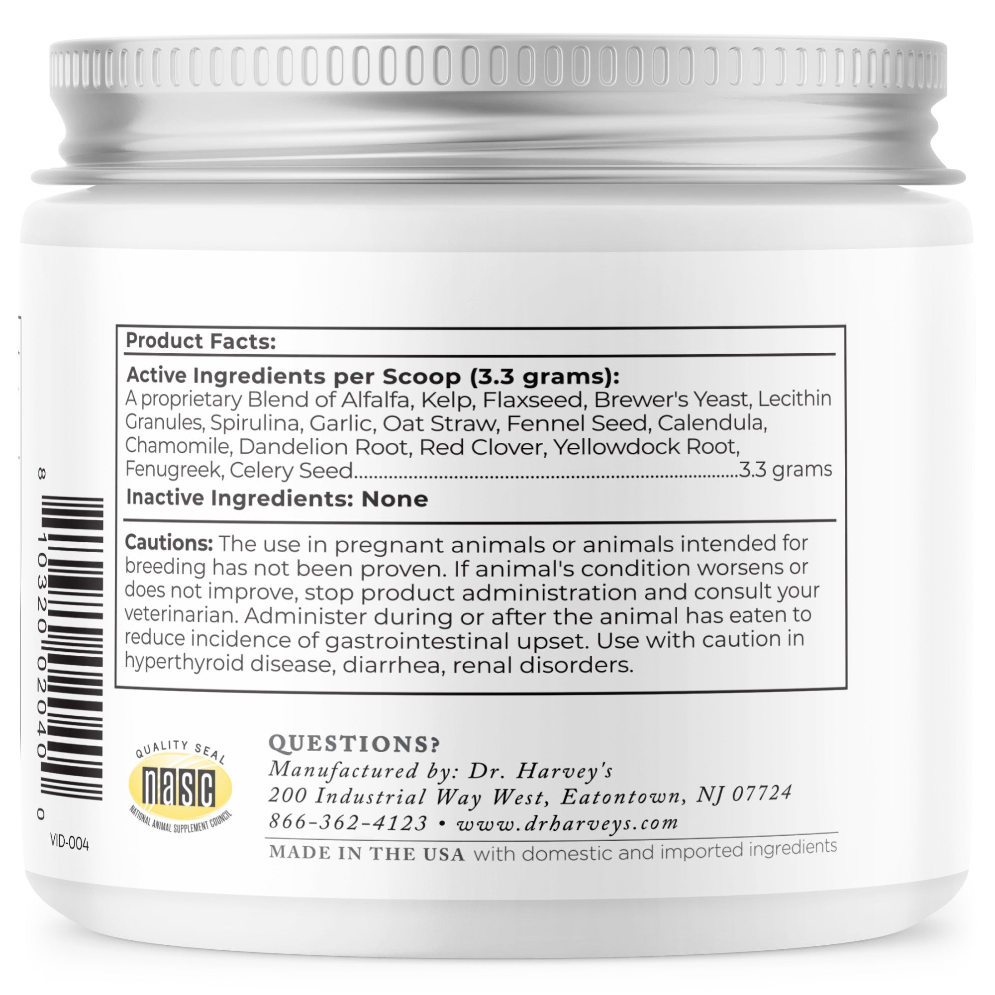 Formative Years - Antioxidant Supplement for Young Dogs & Puppies
