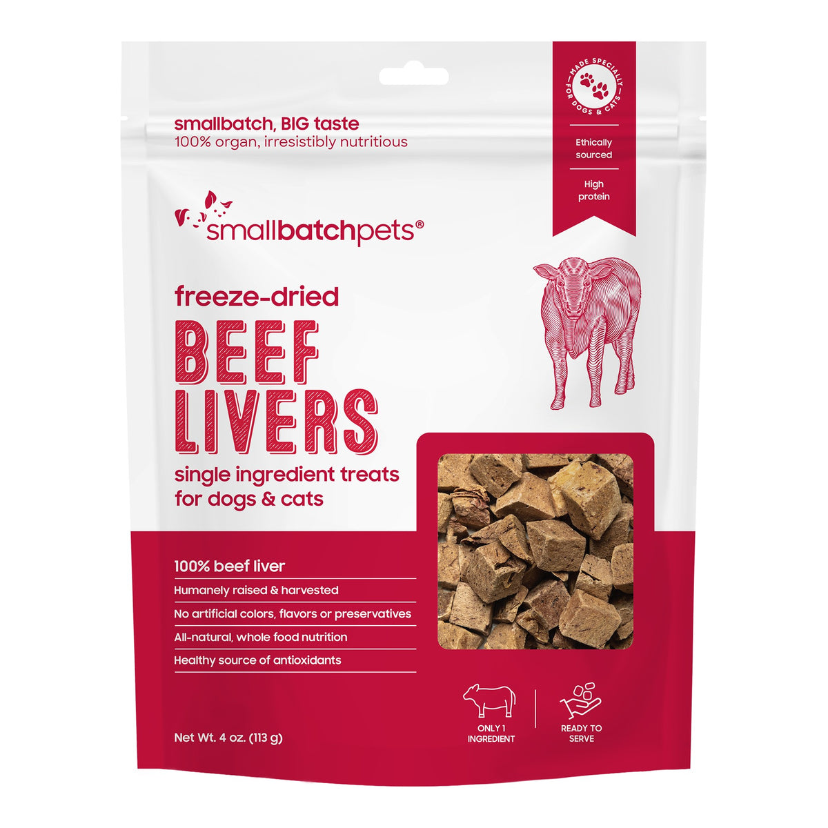 Freeze-Dried Beef Liver Treats — image 1