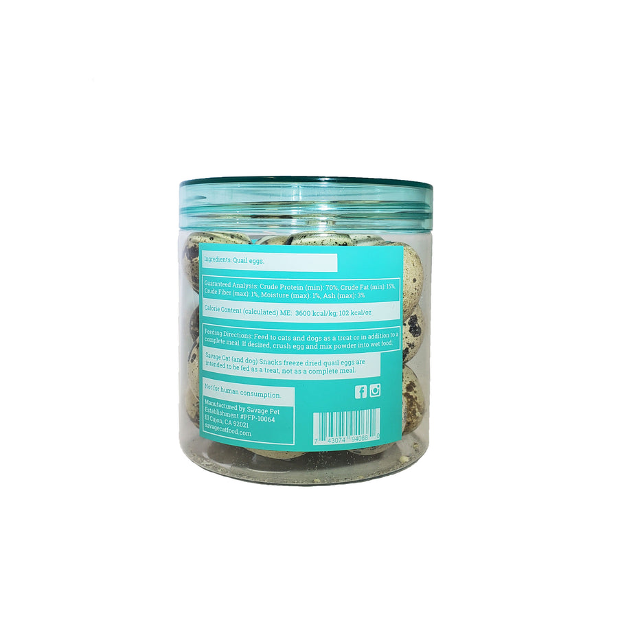 Freeze-Dried Quail Egg Topper