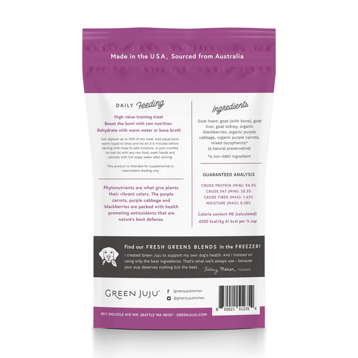 Goat Purple Whole Food Bites