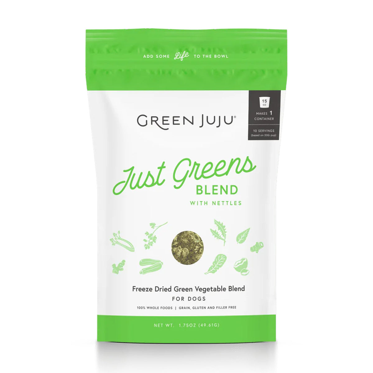 Freeze-Dried Just Greens Blend With Nettles