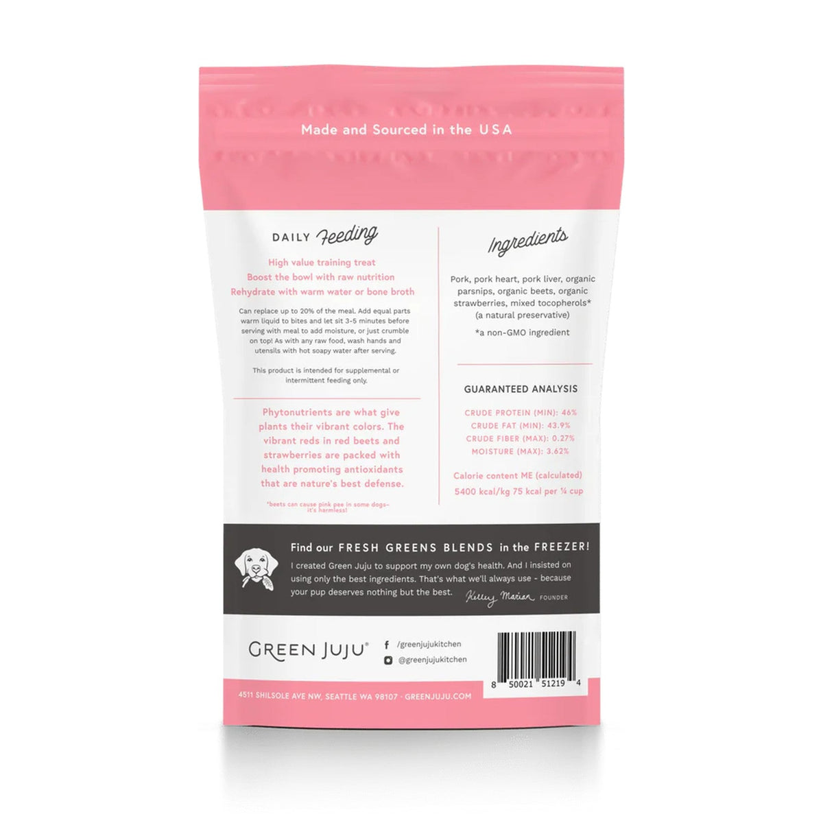 Pork Pink Whole Food Bites