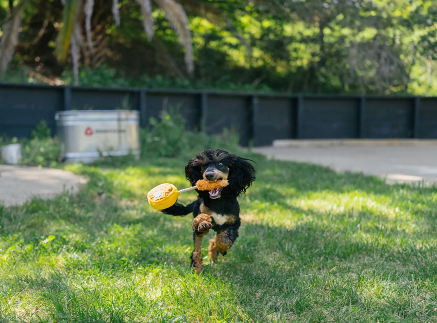 Barking Brunch Chicken and Woofles Toy