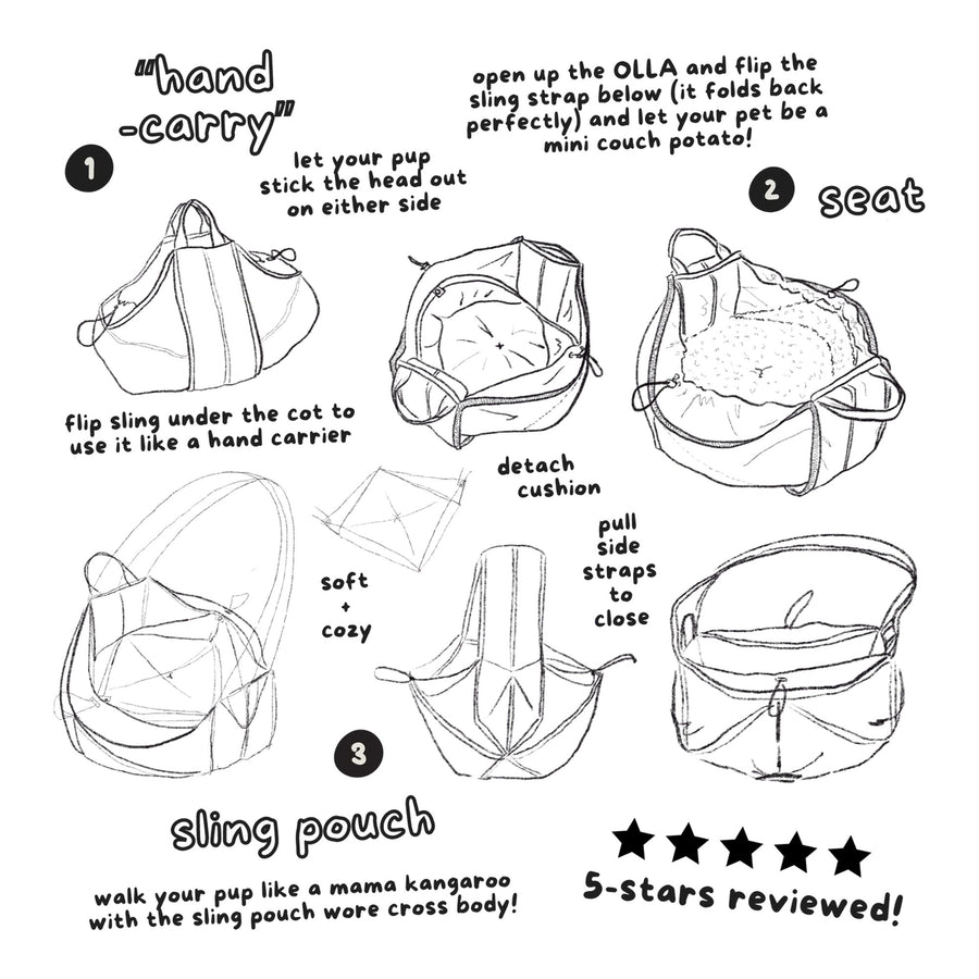 Olla Petite Pet Carrycot