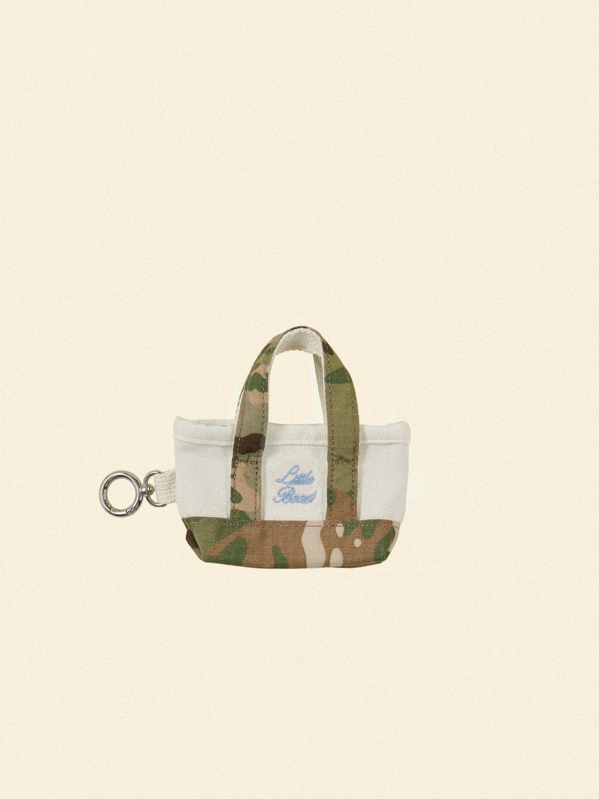 Little Beast Poop Bag Tote in Camo, front