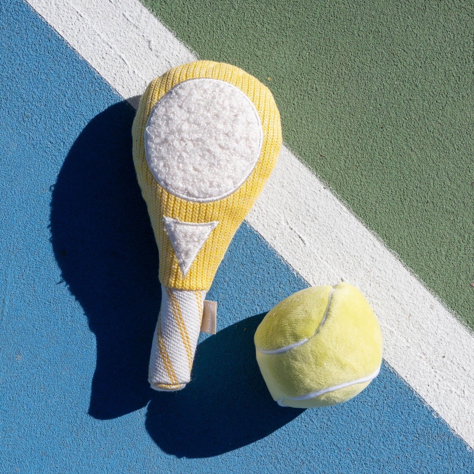 Tennis Pop Enrichment Dog Toy