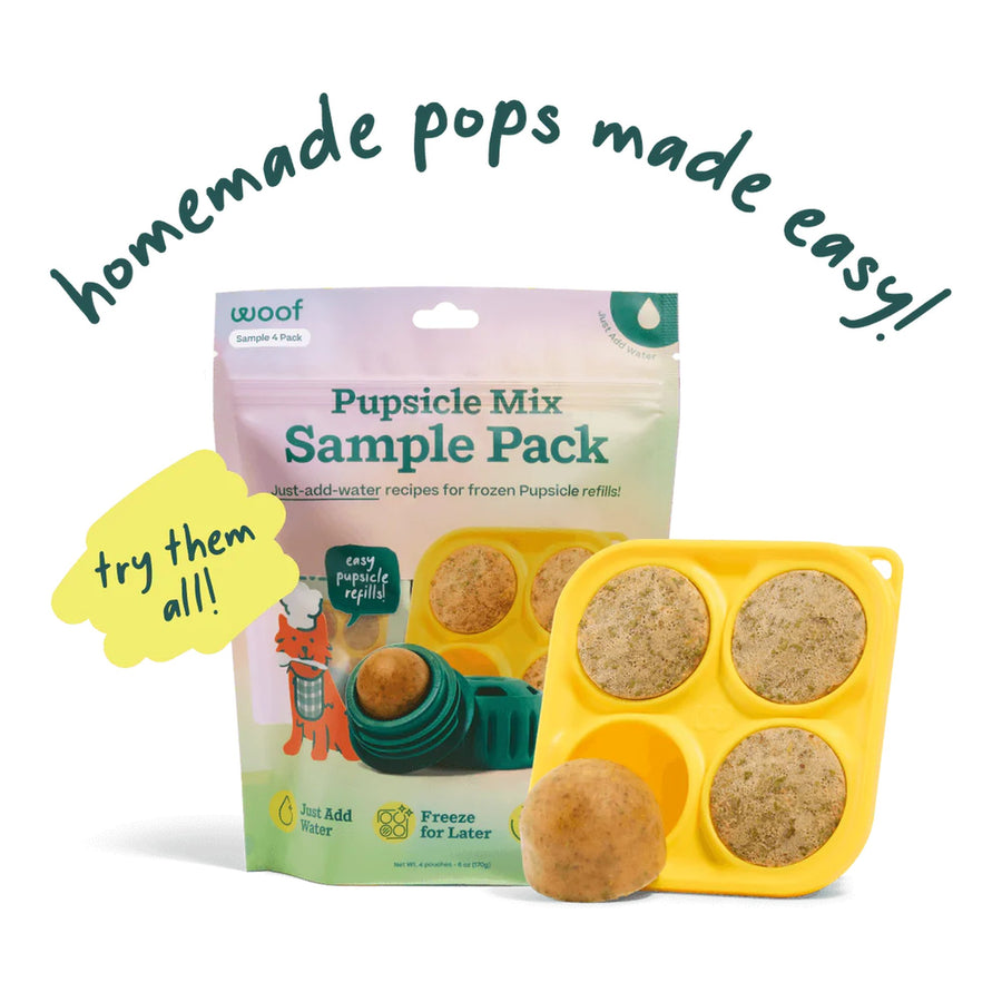 Pupsicle Treat Mix - 4 Pack Sampler