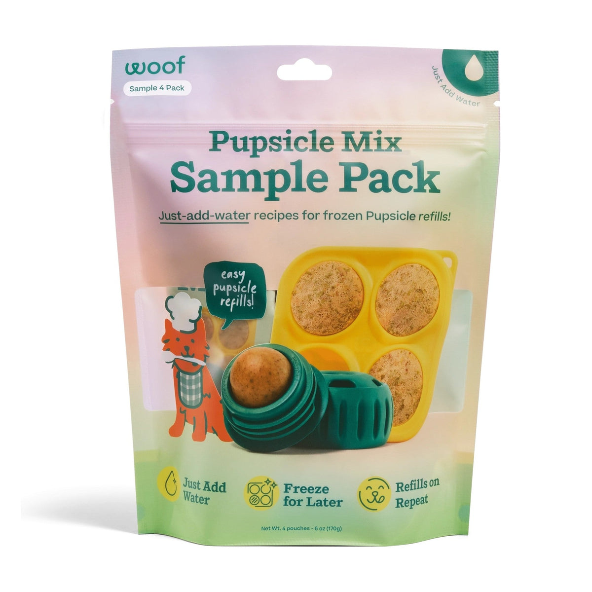Pupsicle Treat Mix - 4 Pack Sampler