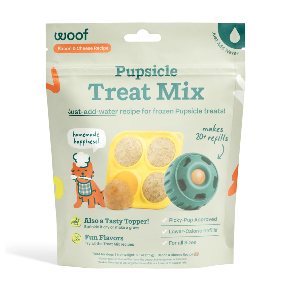 Pupsicle Treat Mix - Bacon & Cheese