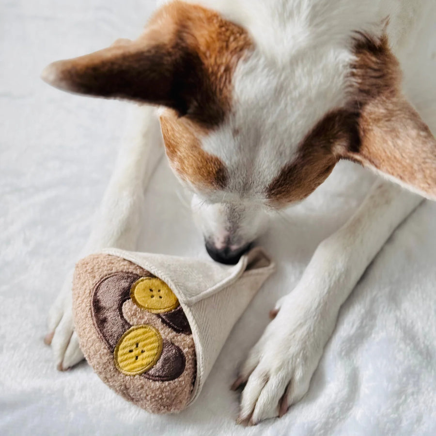 Crepe Enrichment Dog Toy