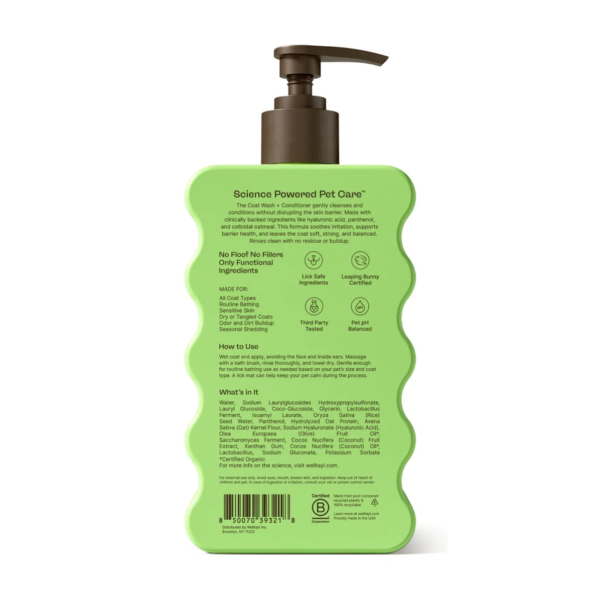 Pet Coat Wash + Conditioner