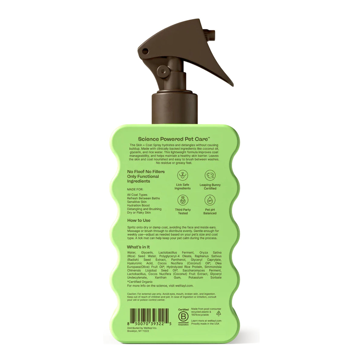 Pet Skin + Coat Spray