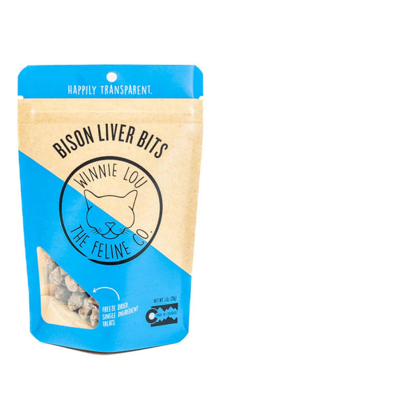 Bison Liver Bits Cat Treats