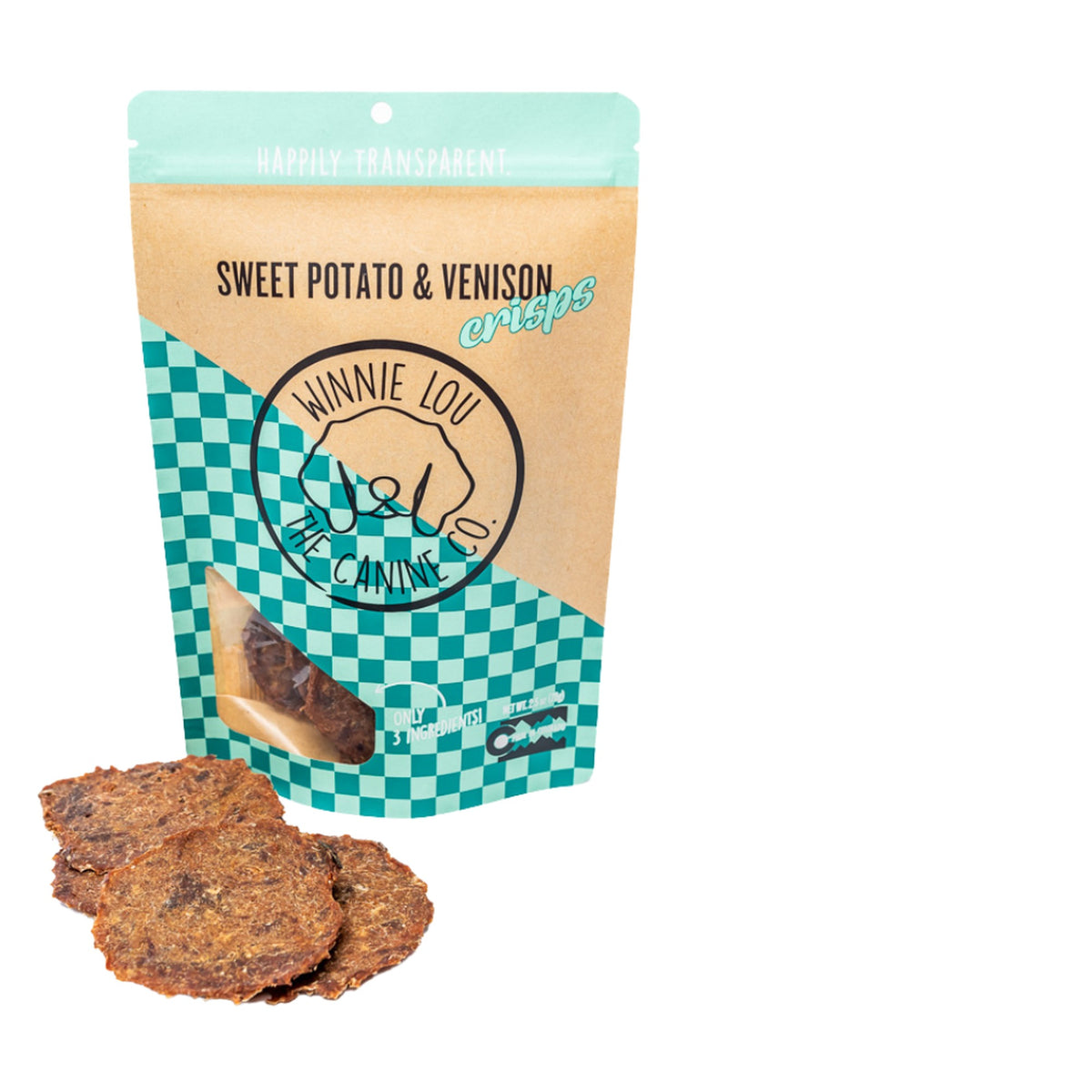 Sweet Potato & Venison Crisps